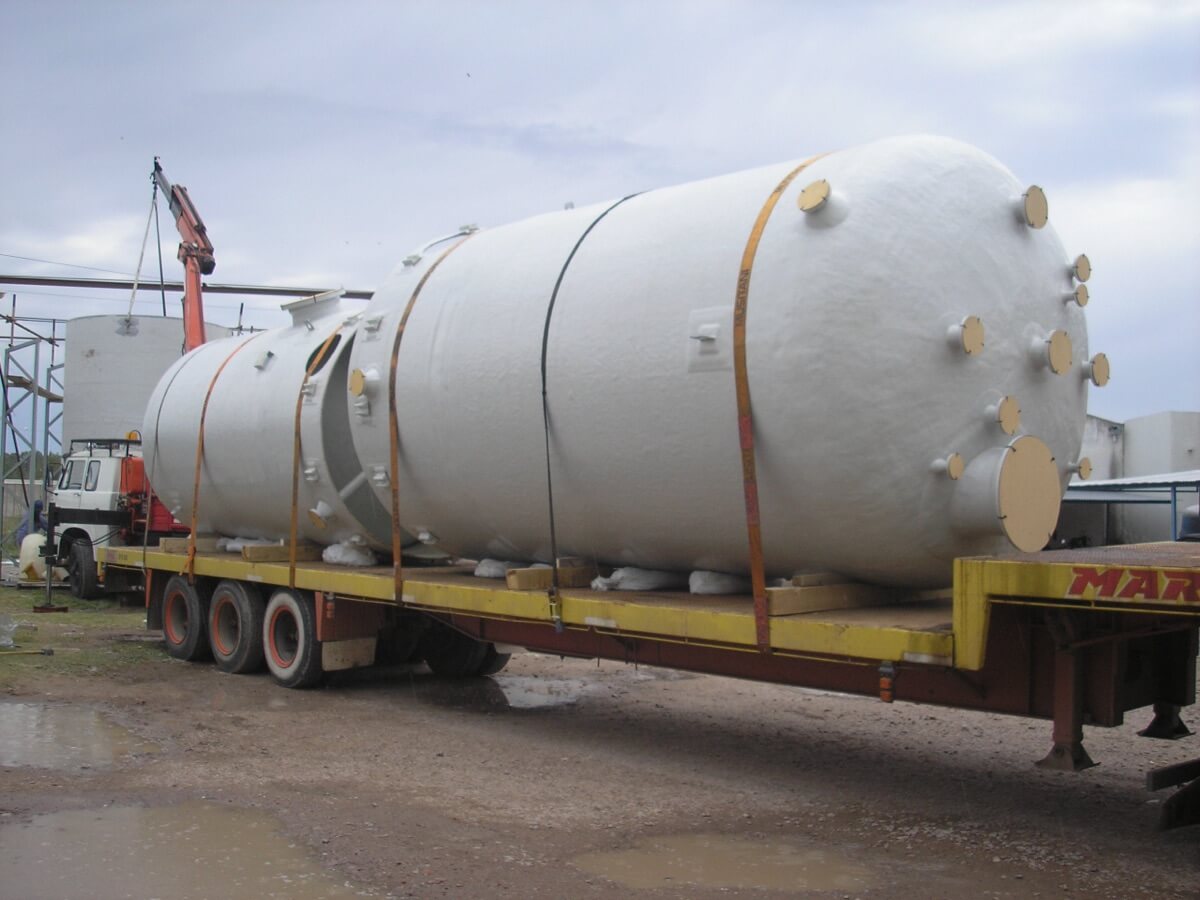 Tanques para pasta litio