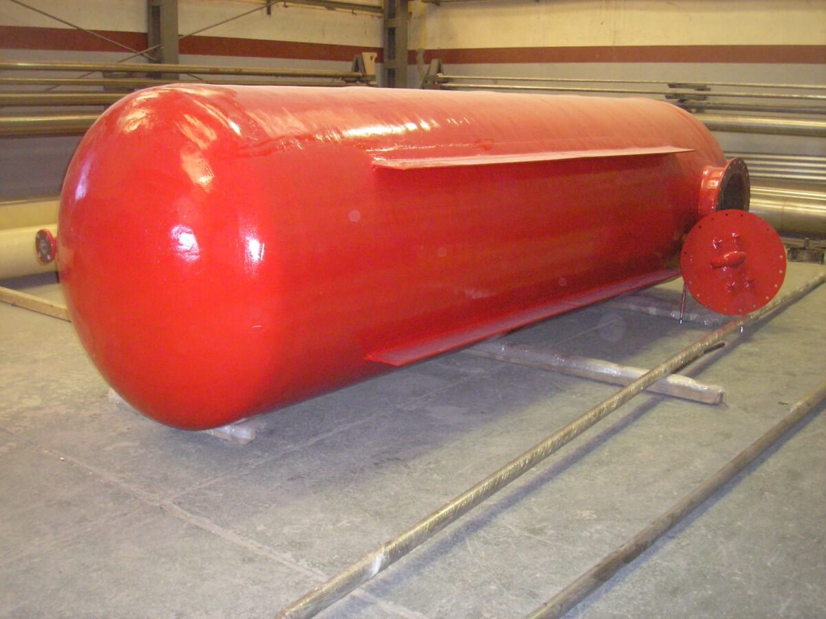 Tanque para espuma contra incendio