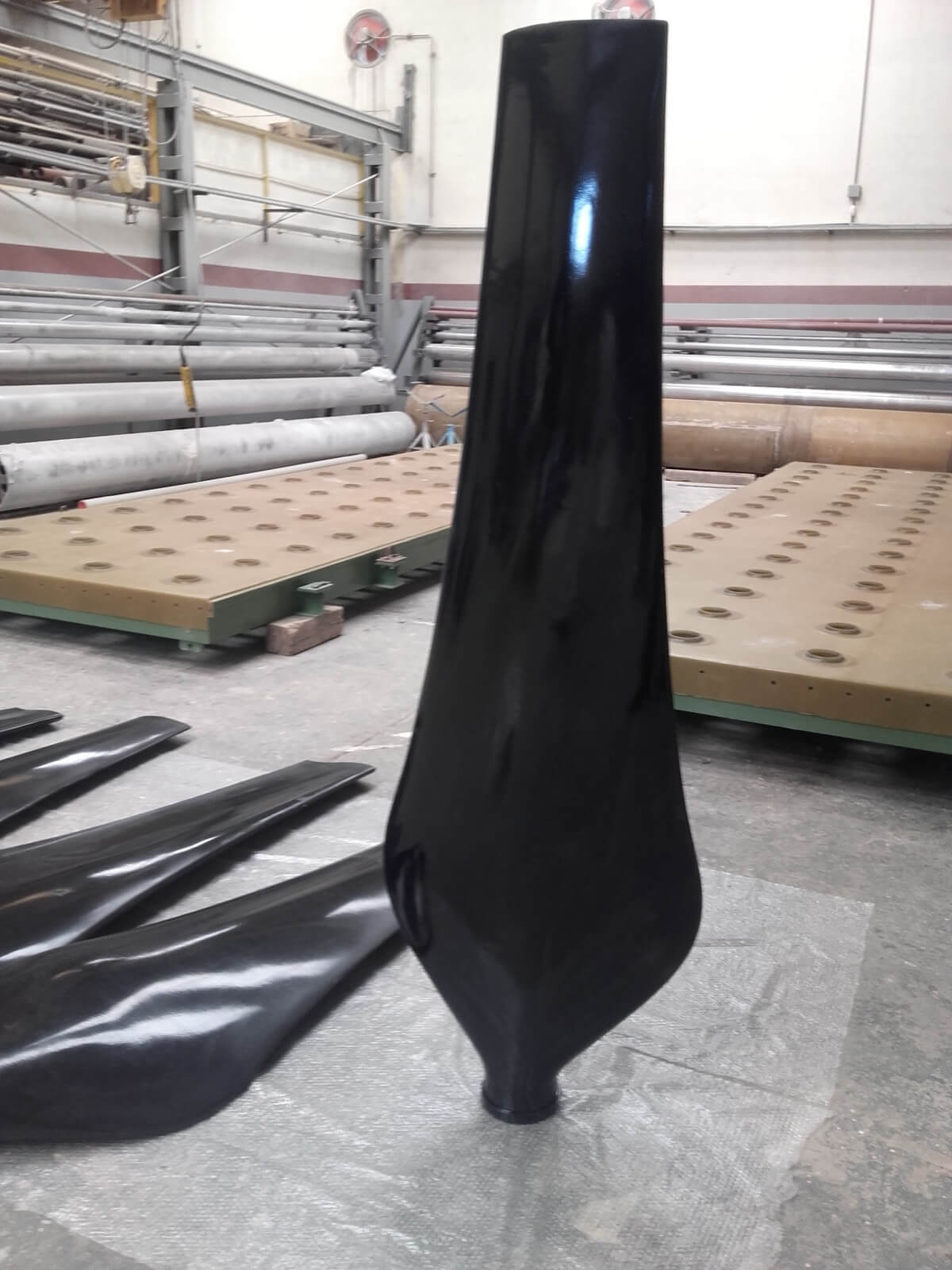 Fabricación palas de aeroenfriadores