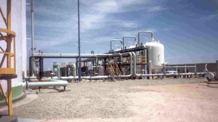 Planta de Tratamiento e inyección de agua dulce a pozos de petróleo