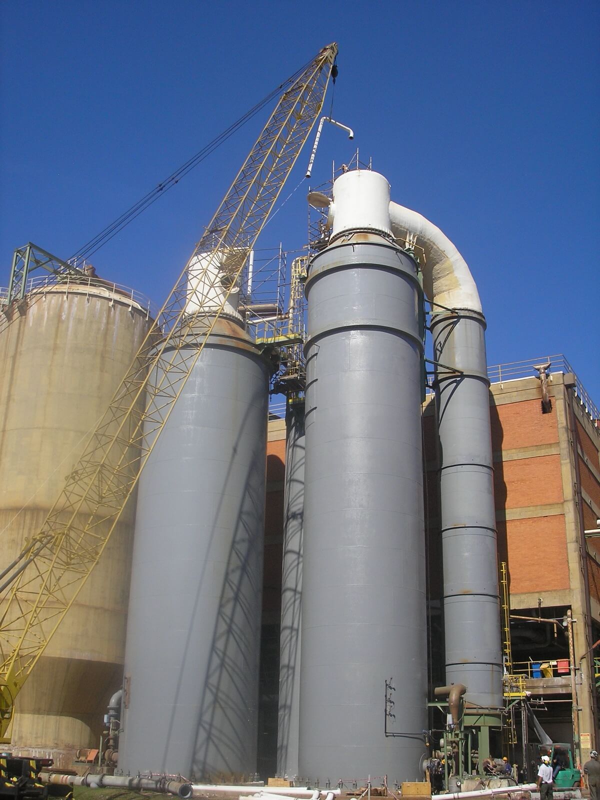 Revestimiento PRFV piso y zócalo tanque